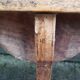 Wooden farm bench "perch"