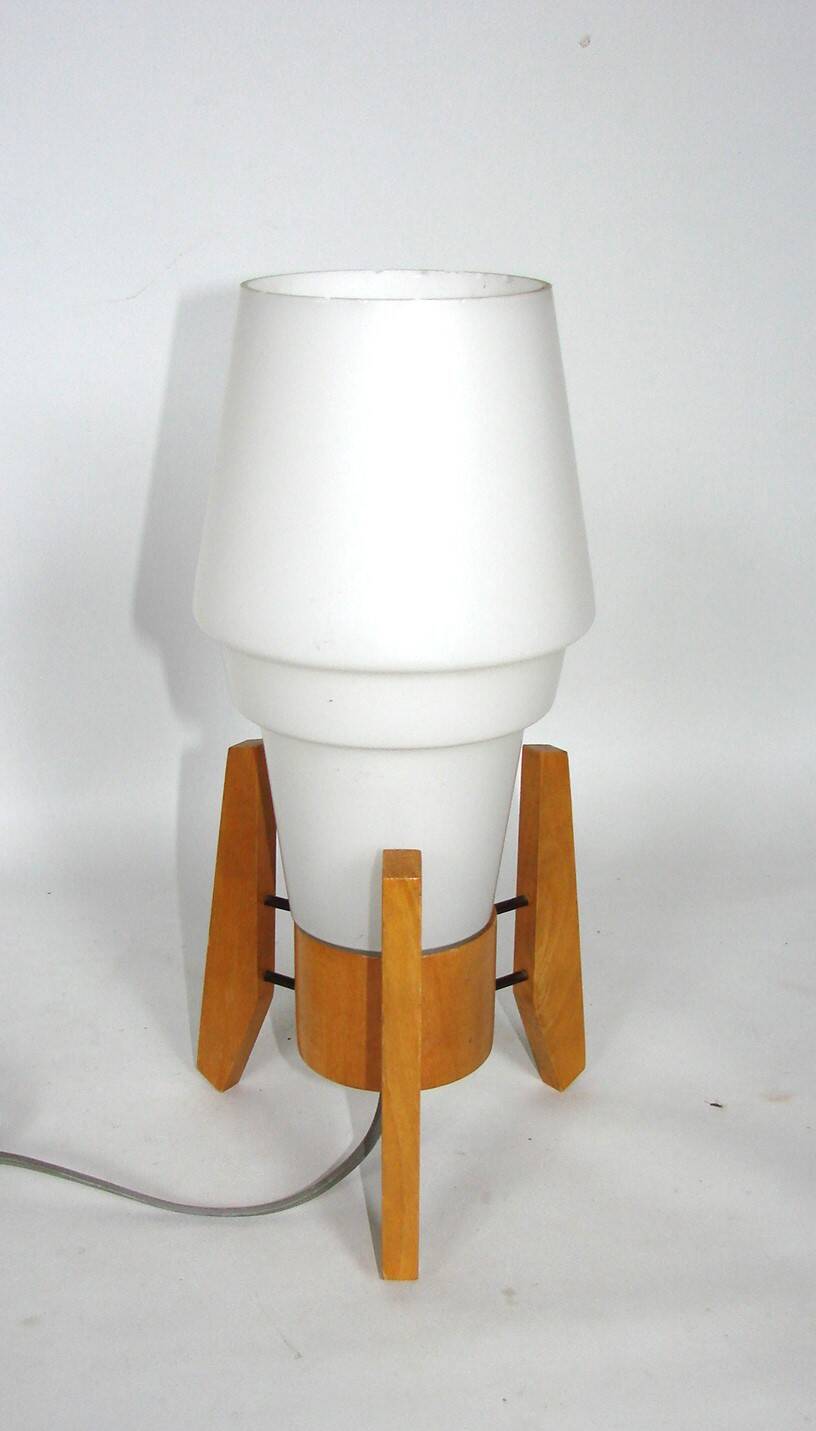 Czechoslovakian Drevo-Humpolec lamp model 1077S, 1970s