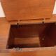 Antique sewing machine cabinet