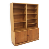 Scandinavian oak library Öresund, Børge Mogensen, Sweden, 1960