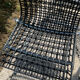 Série de 6 chaises « Moiré » par Ton Haas