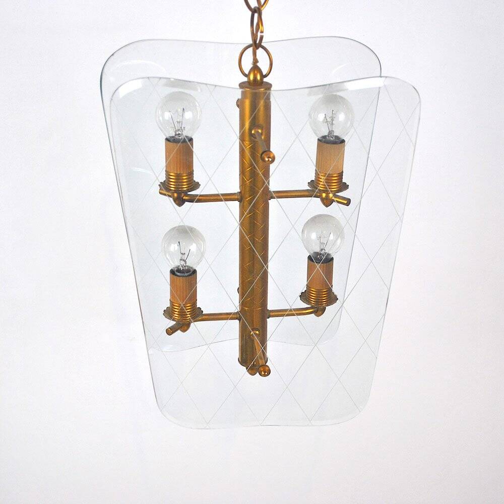 Vintage ceiling lamp, 1940s