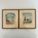 2 aquarelles marines signées L. Baud