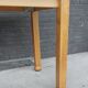 Vintage light oak dining table 1950/1960.