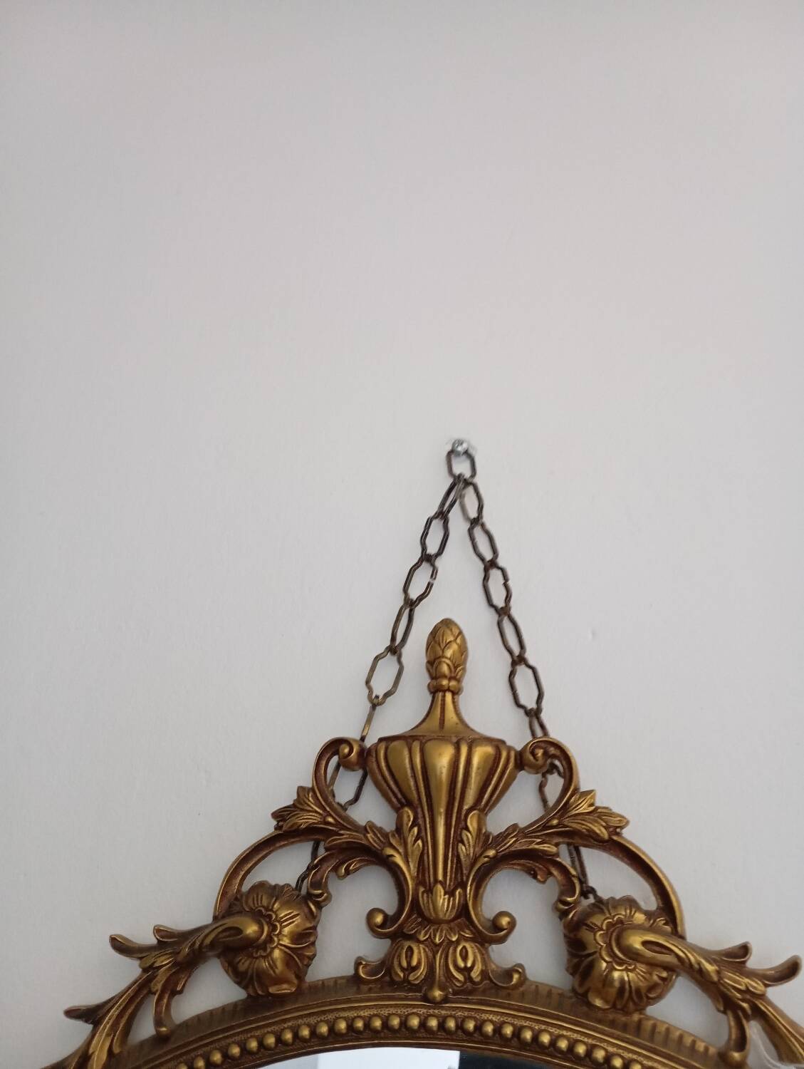 Classic bronze mirror