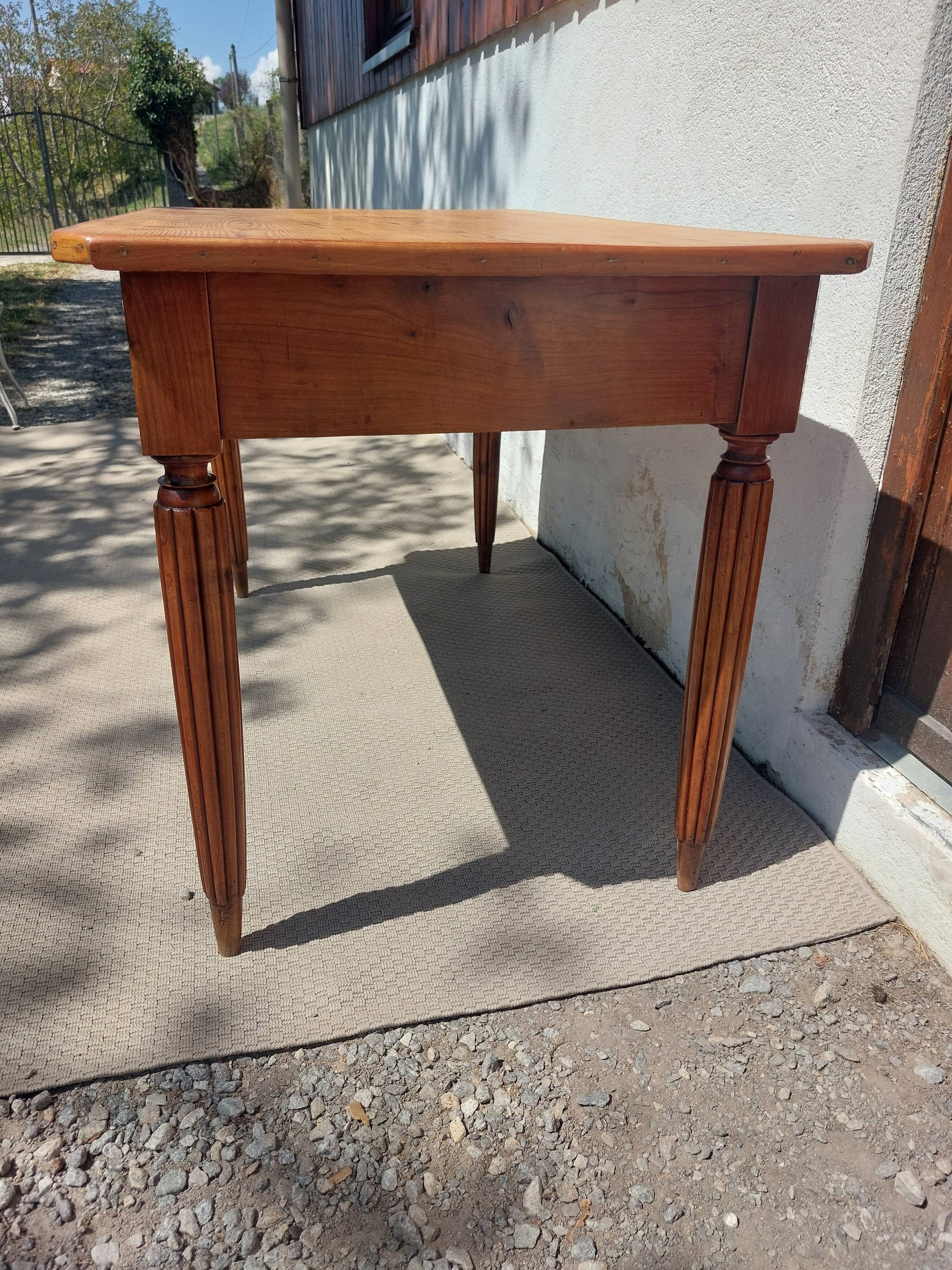 bistro table, countryside or office, 2 drawers
