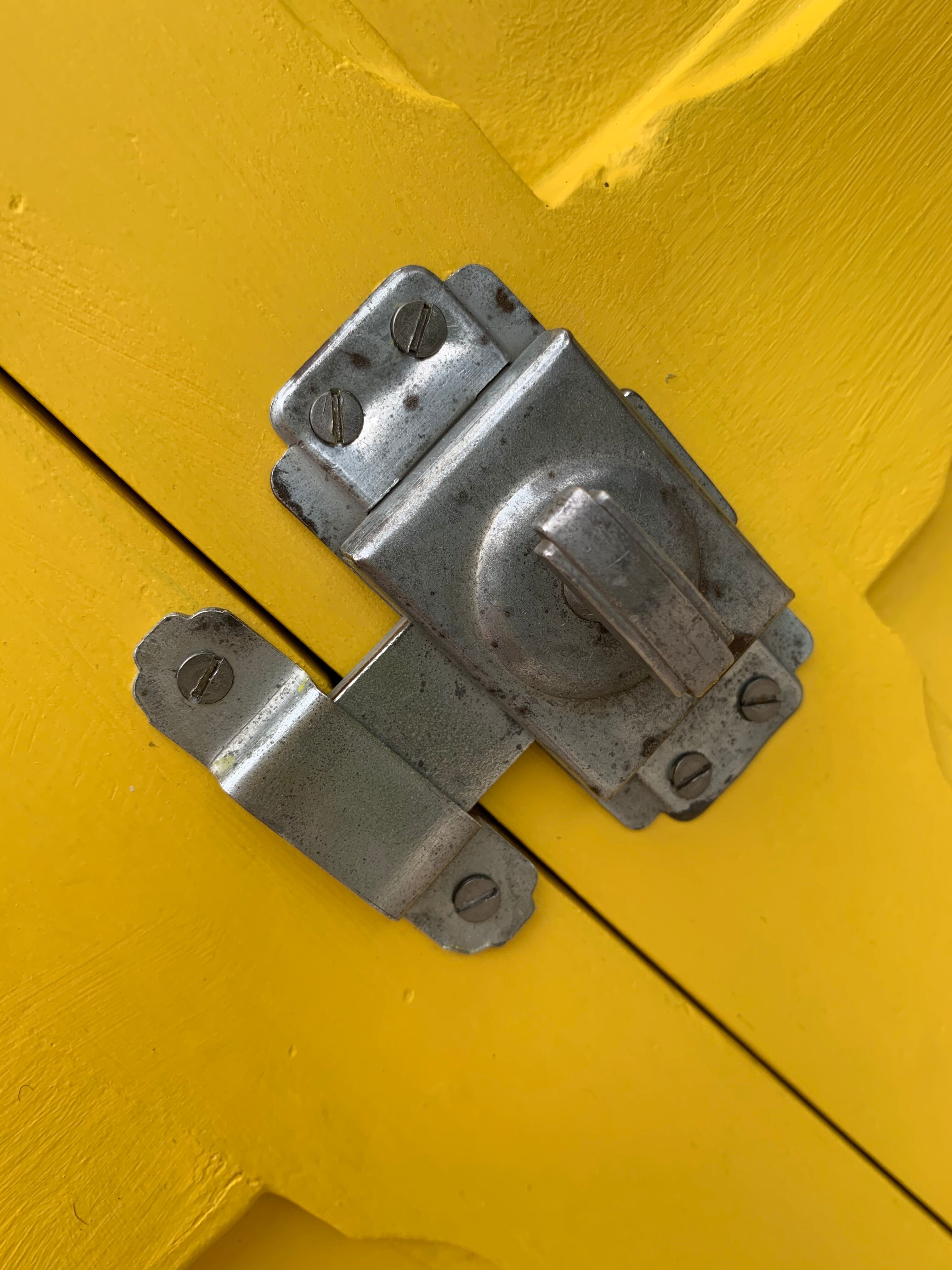 Powdered yellow parisian wardrobe 1950