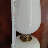 Vintage retro opaline lamp