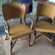 Paire de fauteuils en rotin