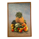 Tableau huile sur toile Michele Battut