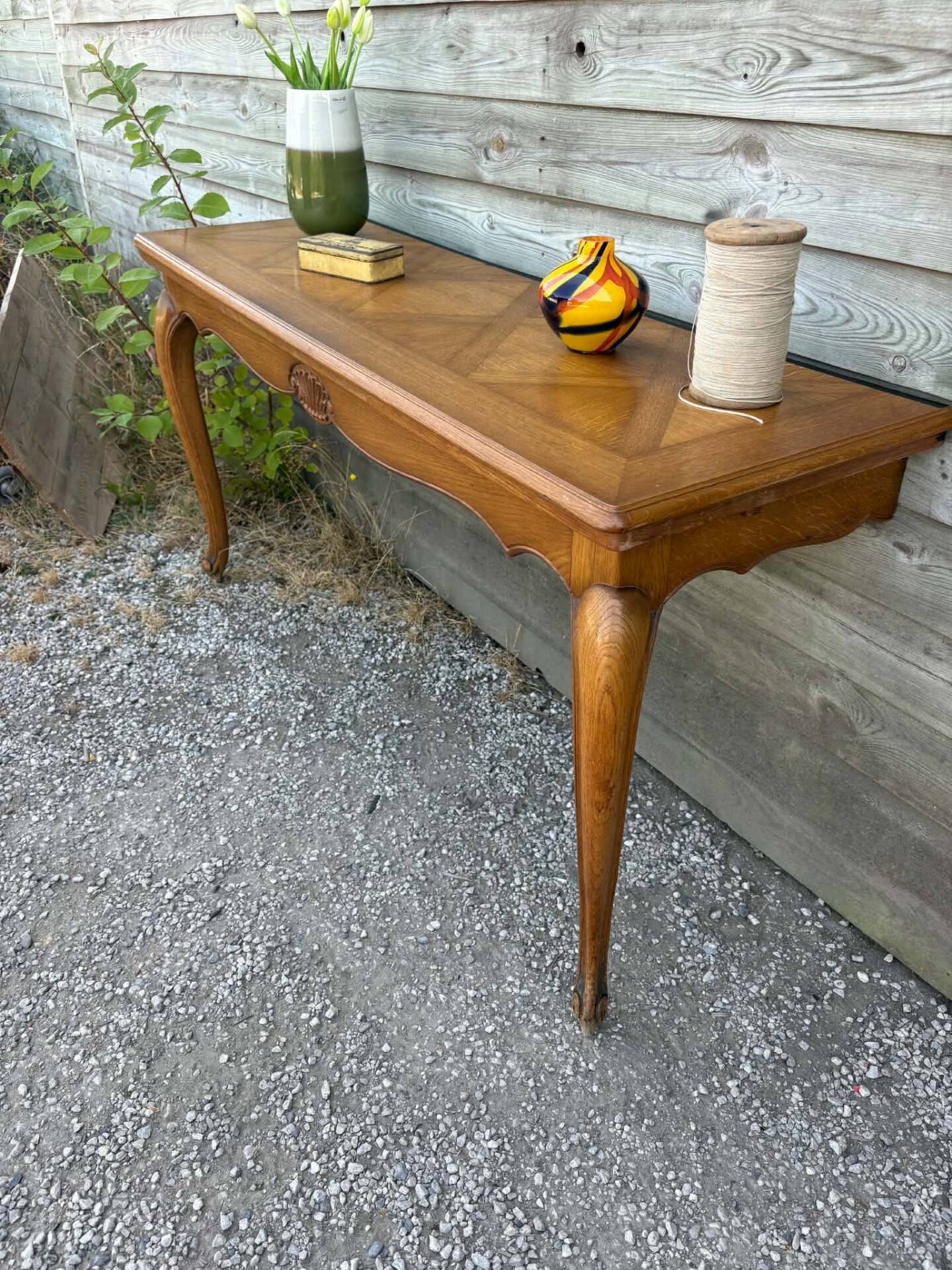 Console style Louis XV en bois