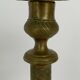 PAIR OF CANDLE HOLDERS PERIOD RESTORATION 19TH BRONZE GILDED CISELE GUILLAUCHE