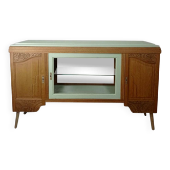 Soft green sideboard