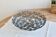 Large openwork black metal fruit bowl – Arabesque decoration