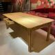 Restored wooden table