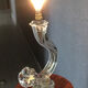 Daum living room lamp base in crystal cornucopia model 50-60'