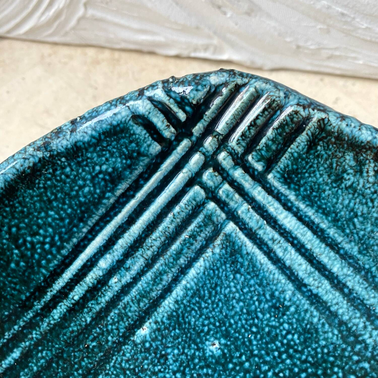 Ceramic trinket tray, vintage craftsmanship