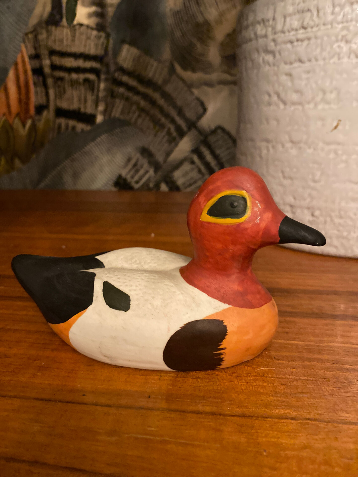 Set of two ceramic ducks