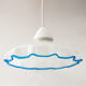 Blue mesh opaline suspension