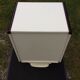 Commode vintage pied tulipe laquée blanc ( Gautier)