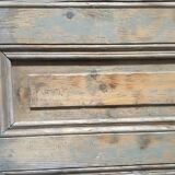 Stripped pine door