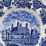 Dessert plates in English porcelain