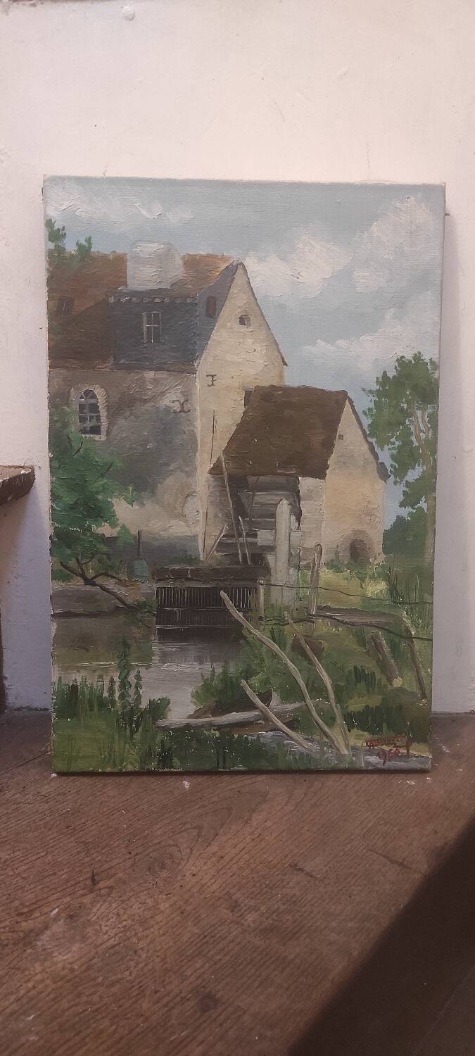 Oil on canvas
