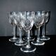 Set of 6 junon stemmed glasses cristallerie lorraine lemberg dlg chantilly h13.5