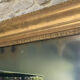 Louis-Philippe pearl mirror 172/121cm gilded with gold leaf, overmantel