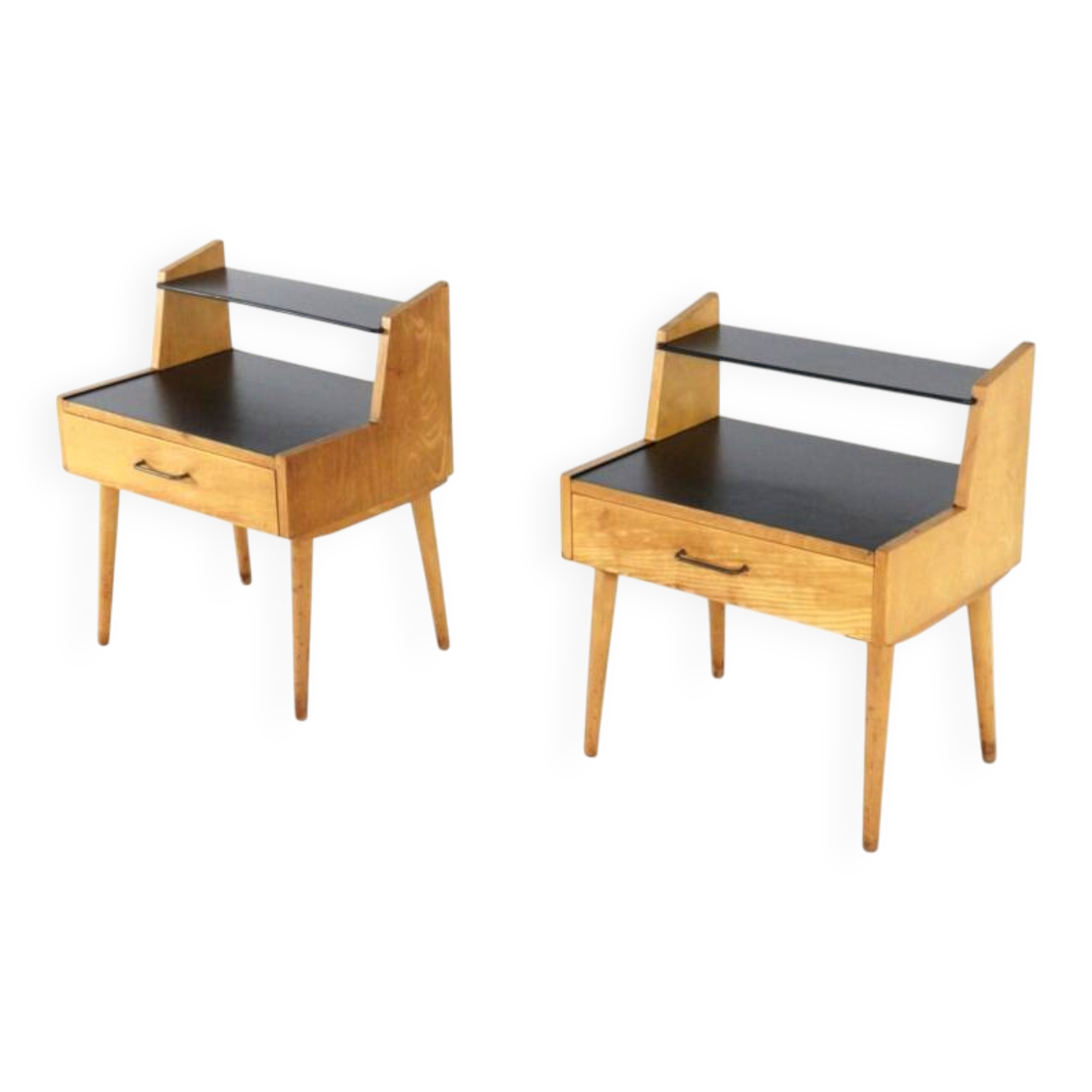 Set Everest bedside tables 'Herpen' - 1957 mid century modern