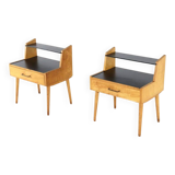 Set Everest bedside tables 'Herpen' - 1957 mid century modern