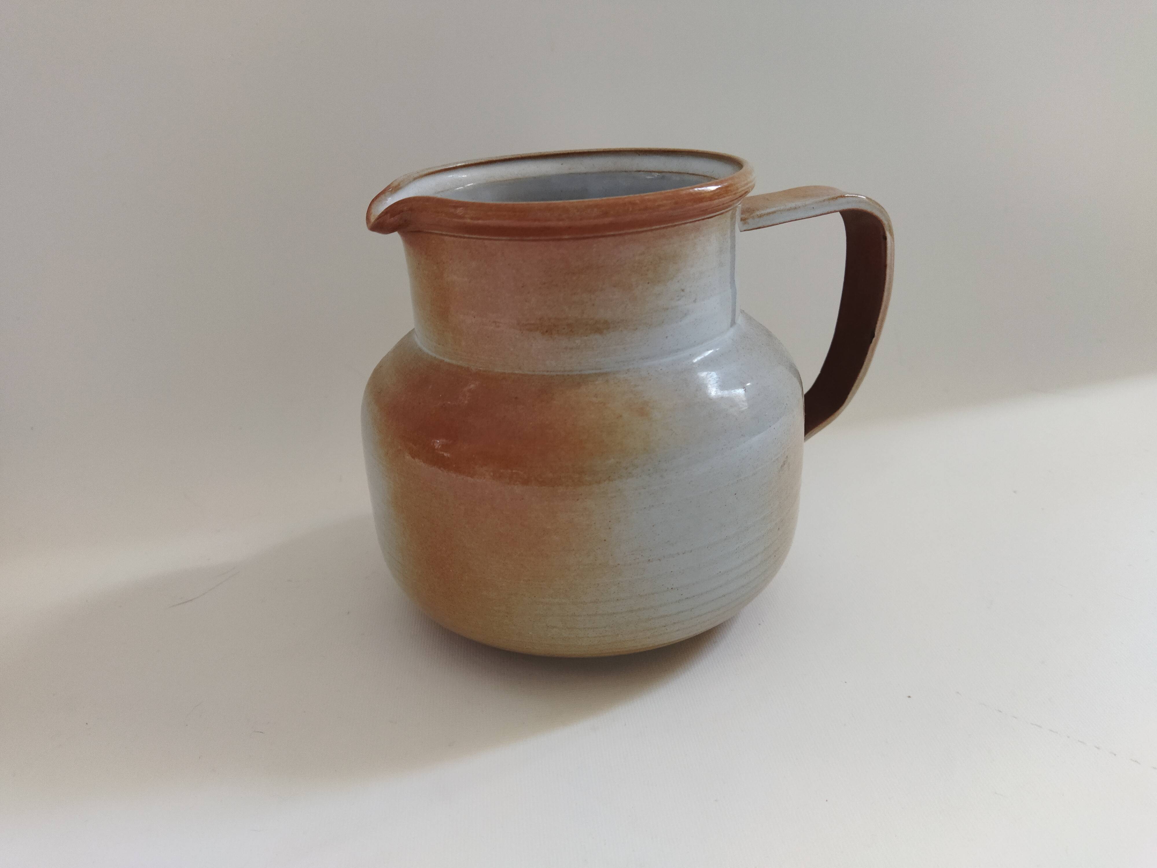 Montgolfier stoneware pitcher