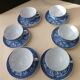 Set of 6 small tea cups or coffee made of Japanese porcelain