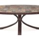 Brutalist oval table