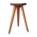 Vintage tripod stool 70s