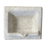 Wall mounted ceramic soap dish