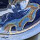 Signed glazed ceramic cup – vintage