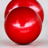 Bottle Lacryma Christi red Beccaro Italy 1970s Pop Art Space Age