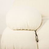 Camaleonda Sofa by Mario Bellini renovated in linen upholstery