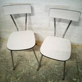 Formica chair duo