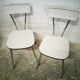 Formica chair duo