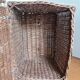 wicker box basket