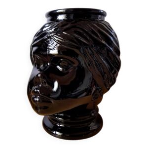 Vase ou cache pot tête