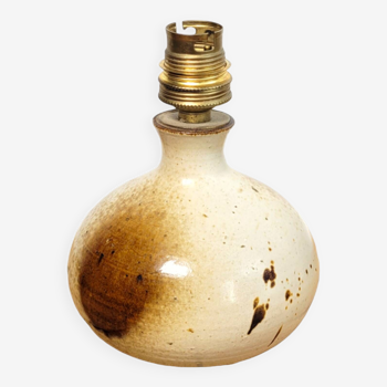 Pied de lampe vintage en céramique