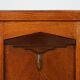 Amsterdamse school wooden cabinet or nightstand, The Netherlands ca. 1915