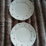 2 old plates from Digoin and Sarreguemines.