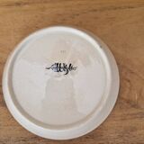 Sarreguemines, small dish, late 19th century.