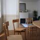 Set of 7 mismatched bistro chairs