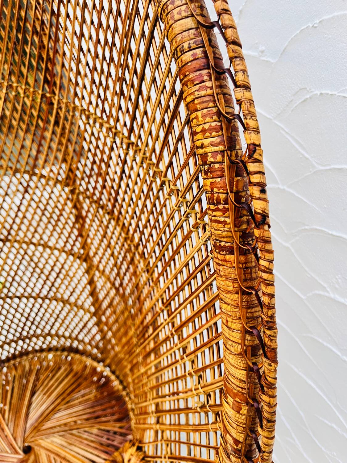 Emmanuelle rattan armchair