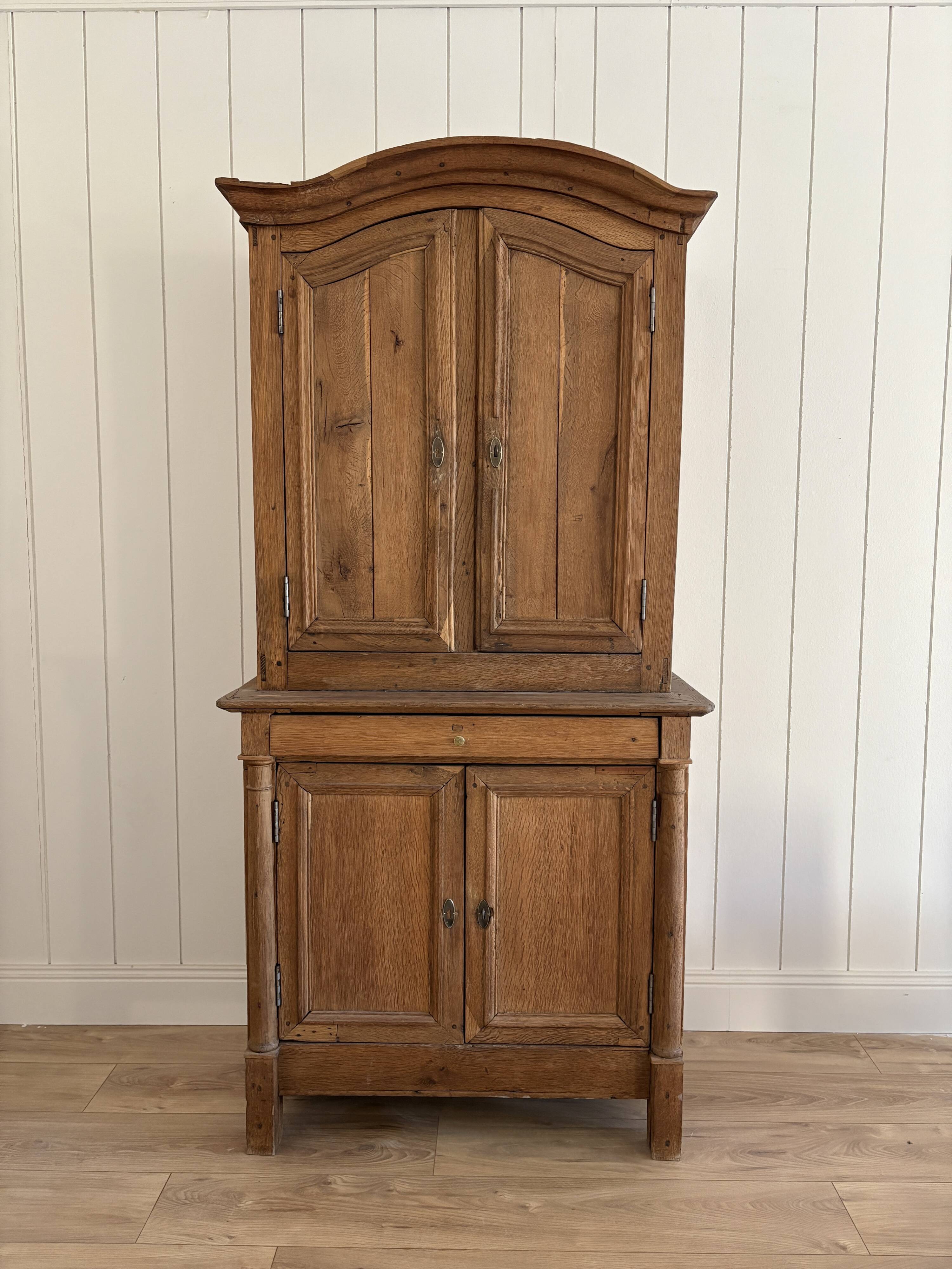 Antique solid oak dresser